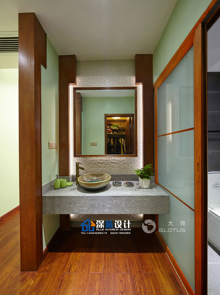 一花一世界 • 简中情景之美(深蓝设计)2015大荷水性漆案例