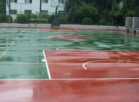 篮球场水性地坪漆